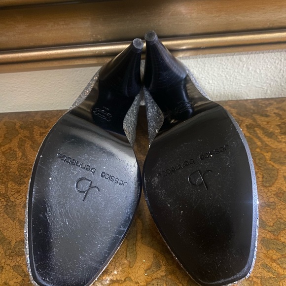 Jessica Bennett large glitter heels size 8 - Picture 7 of 7